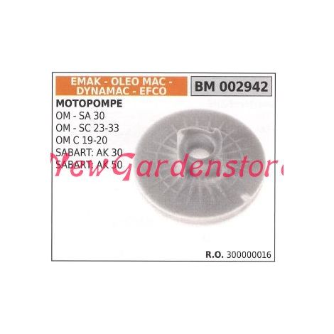 Polea de arranque EMAK OM SA 30 SC 23 33 C 19 20 002942