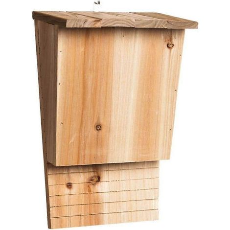 Nichoir à chauves-souris extérieur, facile d'accès pour les chauves-souris, résistant aux intempéries (1/4)