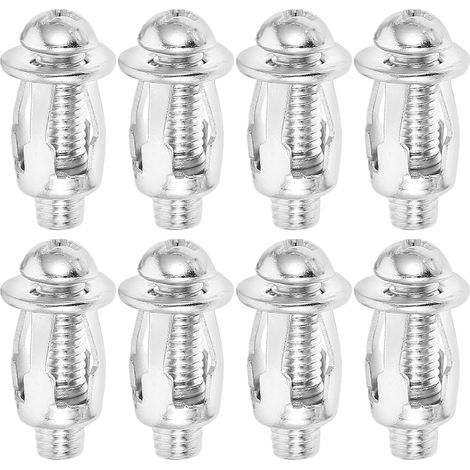 Lot de 10 inserts métalliques à écrou pour la fixation portes creuses (1/5)