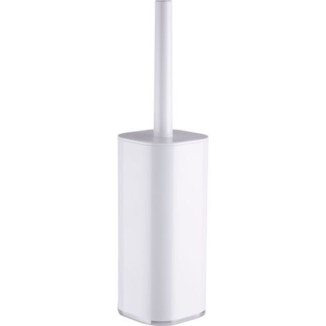 Premier Housewares Ando White Acrylic Toilet Brush Holder (1/3)