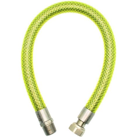 Tubo flessibile per allacciamento gas 1/2"mf  l2000mm uni en14800