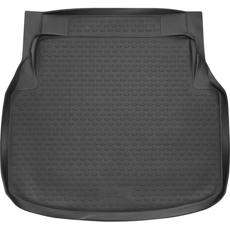 Bac de Coffre XTR pour Mercedes Benz Classe C (W204) Limousine 2011 - 2015, avec poche latérale de coffre (1/5)