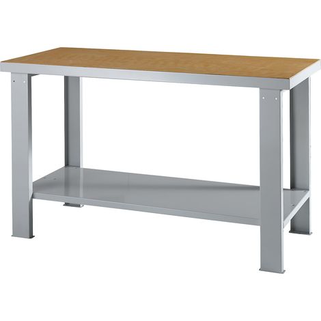 eurokraft basic, Établi modulaire, hauteur 850 mm, plateau en (1/2)