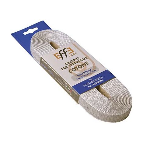 CINTINO AVVOLGIBILI COTONE AVANA/GRIGIO - MM 22 GR/MT 27 MT  7,5- 6 pezzi