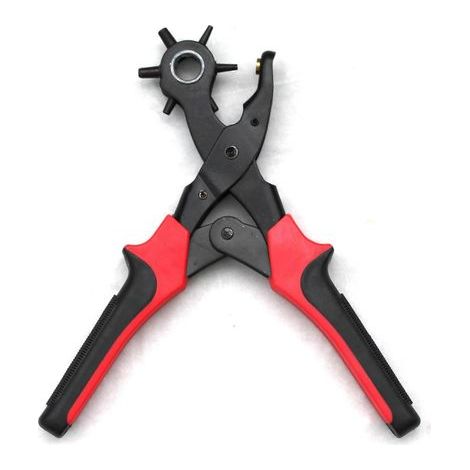Lederlocher [Perfektes Set] Professioneller Gürtellocher - Rot