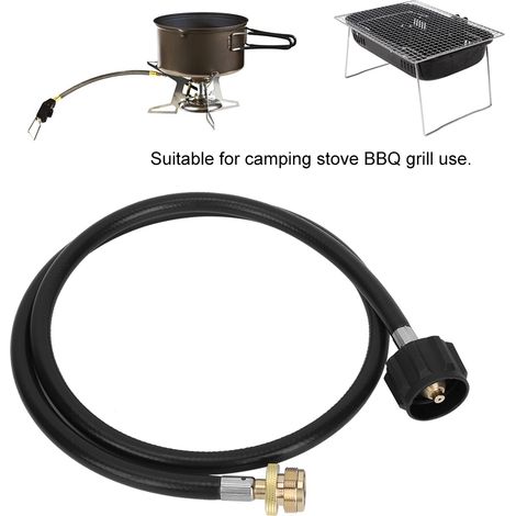 Adaptateur pour tuyau de gaz propane pour barbecue, barbecue à gaz propane (1/5)