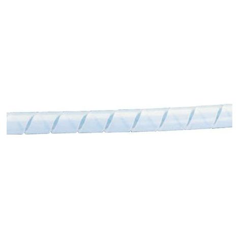 Gaine de câble spiralée RS PRO, Ø 9mm 12mm, en Polyéthylène ( Prix pour Bobine de 30 Mètres )