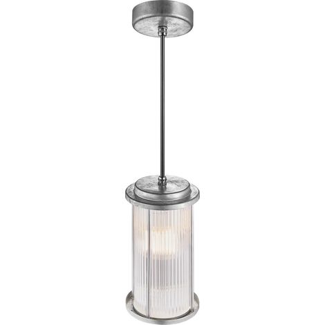 Suspension LINTON  Acier galvanisé Acier galvanisé, H.25.4 - IP54 - E27 /Nordlux Extérieur (1/4)