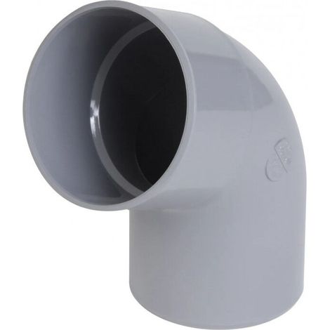 coude pvc - mâle / femelle - 67 degrés30 - diamètre 100 mm - nicoll uct6 - coude pvc - mâle / femelle - 67 degrés30 - diamètre 100 mm - nicoll uct6