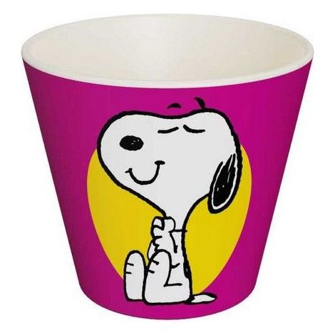 Tazza Espresso Snoopy Be Nice 90 ml Magenta QUY CUP