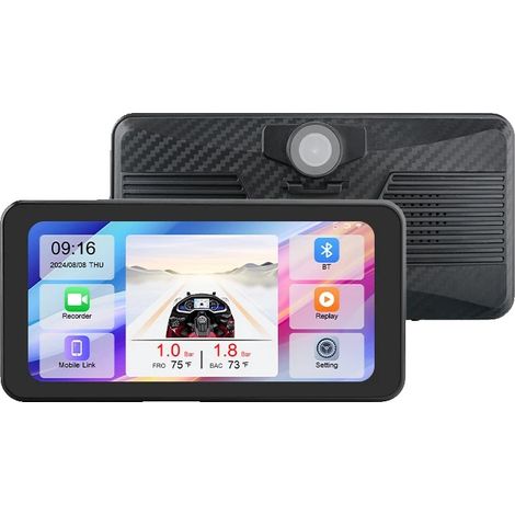 Caméra de tableau de bord, Enregistrement double 2K, Écran étanche, CA02-DVR-2K-1080P Double Lentille (1/2)