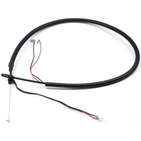 Câble d'accélérateur 291899001 compatible avec le souffleur à dos Ryobi RY38BP pour patio, pelouse, jardin, feuilles, accessoires pour outils électriques d'extérieur (1/5)