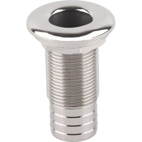 Sortie d'eau extérieure en acier inoxydable pour coque de bateau, yacht, vidange de cale, accessoire d'évent MJS022‑1 pouce (1/5)