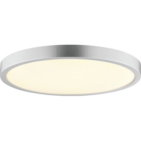 Brilliant LED Deckenleuchte Jade Ø 37,5 x 3,1 cm warmweiß-kaltweiß silber (1/3)