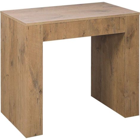 Tavolo consolle allungabile EXTRA quercia natura 14 posti (1/5)