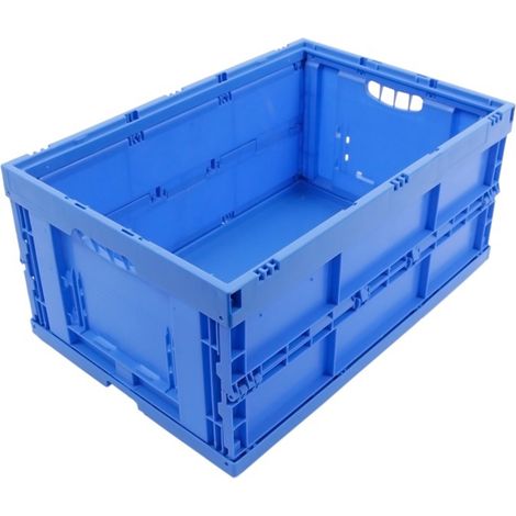 PROVOST - Bac pliable Provost en polypropylène bleu - 60 x 40 x 28 cm (1/3)