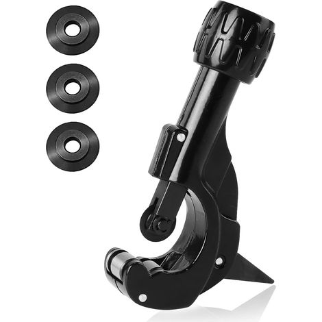 Tagliatubi in acciaio inossidabile da 3-35 mm con sbavatore e 3 rotelle di taglio di ricambio Tagliatubi Tagliatubi per tubi in acciaio inossidabile, tubi in rame, tubi in alluminio (1/5)