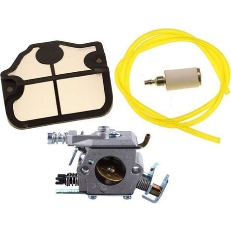 Vergaser mit Luftfilter, Kraftstoffleitung und Kraftstofffilter für Husqvarna 36 41 136 137 141 142 Kettensäge (1/3)