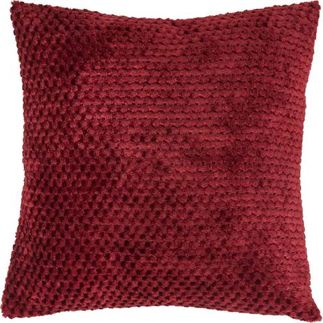 Cuscino lyno rosso granata 40x40cm - Atmosphera créateur d'intérieur