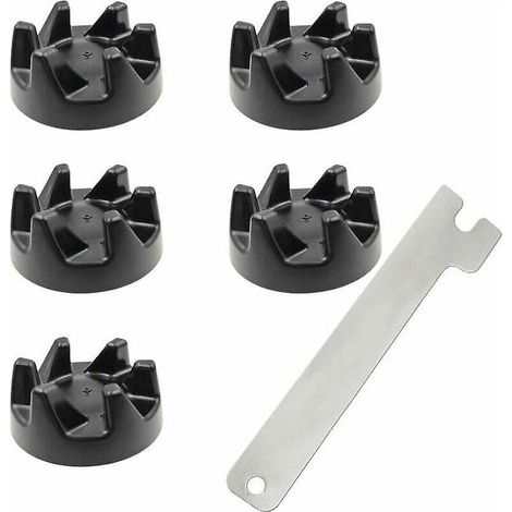 Embrayage à pignons en caoutchouc pour robot pâtissier Kitchenaid, lot de 5 pièces, adaptable batteur, pièce de rechange robuste, kit d'accouplement (1/5)