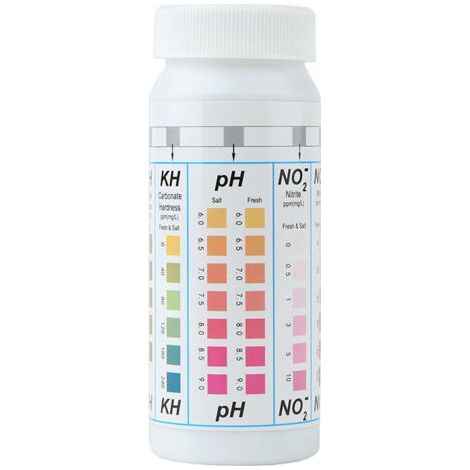 5 in 1 Water Test Strips Swimming Pool Spa Water Test Strips 50 Strips Nitrate PH Hardness Testing (1/5)