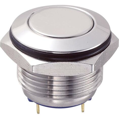 BOUTON-POUSSOIR ANTIVANDALISME TRU COMPONENTS GQ16F-10/J/S 701816 48 V/DC 2 A 1 X OFF/(ON) IP65 À RAPPEL 1 PC(S) (1/4)