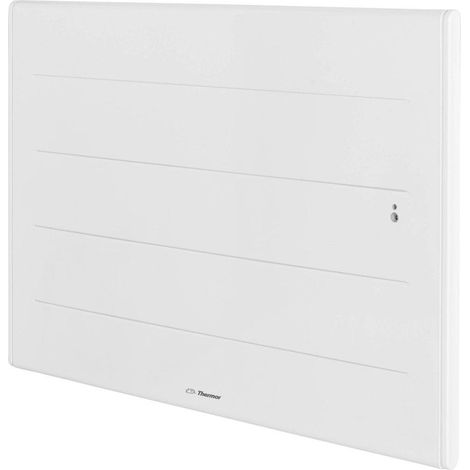 Radiateur électrique Ovation 3 inertie 1500W horizontal blanc connecté extra plat - Thermor