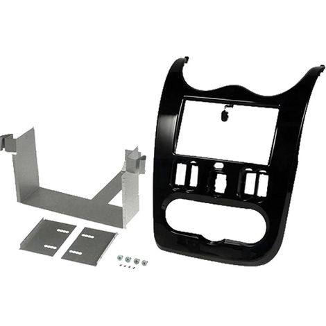 Kit 2Din compatible avec Dacia Duster Sandero 08-13 - Marron Sienna Shiny