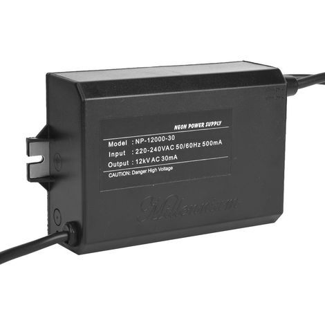 NP-12000-30 Elektronischer Transformator für Neonbeleuchtung, Stromversorgung 12 kV 30 mA (1/5)