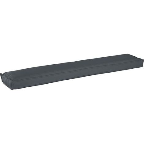 Dessous de plat gris anthracite, 200 x 40 x 8 cm, tissu Oxford (1/5)