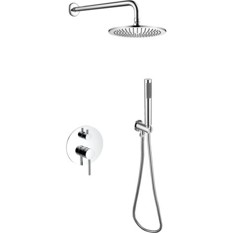 Set Deco Illusion e box doccia a incasso Besco cromato (1/5)