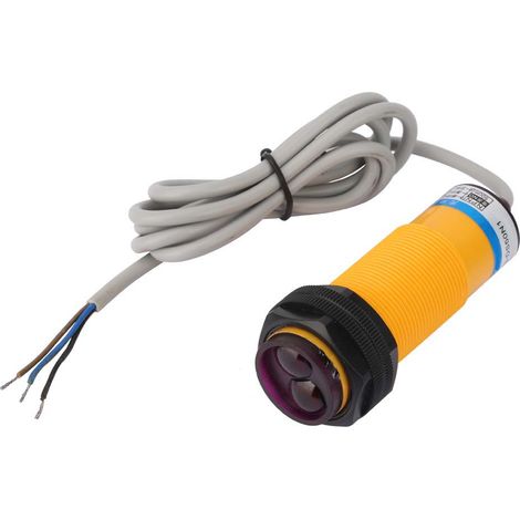 Sensore di prossimità ZJchao, interruttore fotoelettrico da 6 a 36 V CC, interruttore fotoelettrico a infrarossi, modulo sensore di evitamento ostacoli da 70 cm per interruttore di prossimità fisso