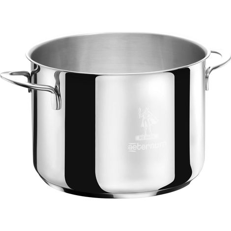 Aeternum Pentole per Induzione in acciaio Inox 18/10 Pentola Acciao Inox da 20cm