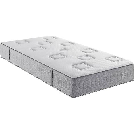 Matelas EQUILIBRE 90x190, ressort ensachés, ferme, H25 (1/4)