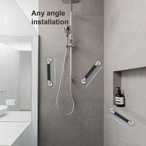 Barre D'appui - Acier Inoxydable - Antidérapante - Pour Douche WC Salle De Bain Cuisine - 1 Pièce (1/5)