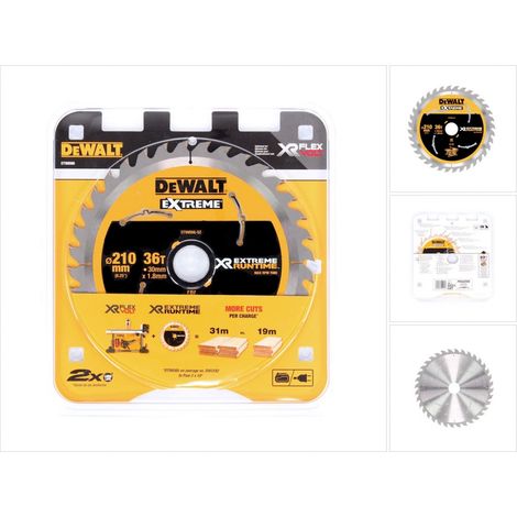 DeWalt DT99566 Kreissägeblatt 210 mm Hartmetall