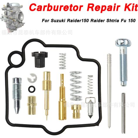 Carburetor repair kit for Raider 150, Fu 150, Belang 150, Fxr 150, and Satria 150 (1/5)