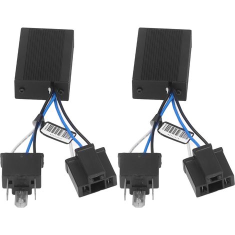2 supports de décodeur phare LED en alliage d'aluminium, portable, universel, annule les codes d'erreur (1/5)