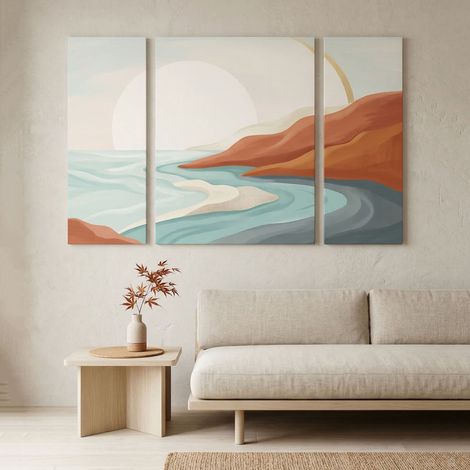 Cuadro Namale, Estructura de Tela, Madera Nobilitada, Estructura de Madera Nobilitada, 90x90h cm Multicolor (1/4)