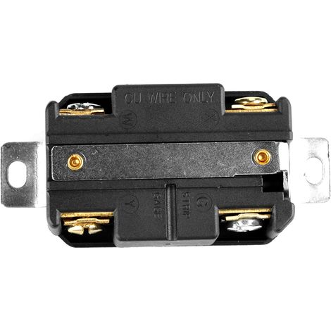 Ensemble Prise et Réceptacle Mâle Femelle 30A 125V-250V NEMA L14-30 4 Broches pour Groupe Électrogène et Camping-Car (1/5)