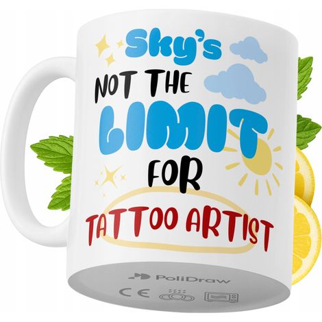 Lustige Tasse für Tattoo-Künstler – Kaffee- oder Teetasse mit witzigem Textdesign – ideal für Geburtstage, Namenstage, Feiertage und besondere Anlässe. Hochwertige Tasse für Zuhause, Büro und Arbeit. 