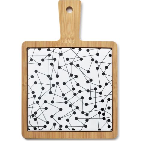 Piatto da portata CUCINA MODERNA 17x17x1cm (1/2)