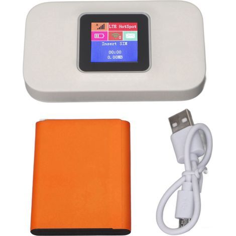 Tragbarer 4G-WLAN-Router (300 Mbit/s) für Europa – USB-Anschluss, Micro-SD-Kartensteckplatz, Plug & Play für Zuhause und Büro (1/5)