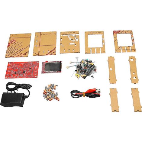 Digitales Oszilloskop-Set, handliches Taschenformat, Teile, Anfänger-Starterset für Elektroniklernen, 100–24