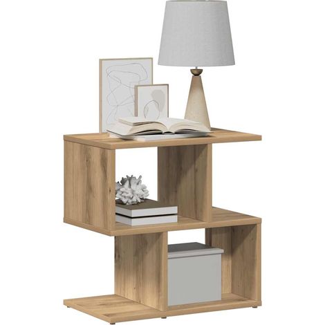 Bedside Cabinets 2 pcs Artisan Oak 50x30x51,5 cm Engineered Wood vidaXL