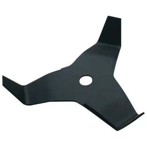 BUNTHAUS 3-Zahn-Borstenmesser für Freischneider – 300 mm Schnittlänge, 25,0 mm Bohrung, 4 mm Dicke, 310 mm Breite