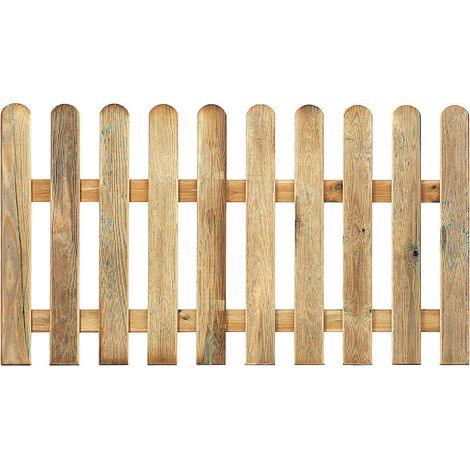 Valla clásica madera de pino tratada