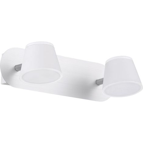 Foco CAIRO R2 LED 2x5W 3K blanco (1/2)