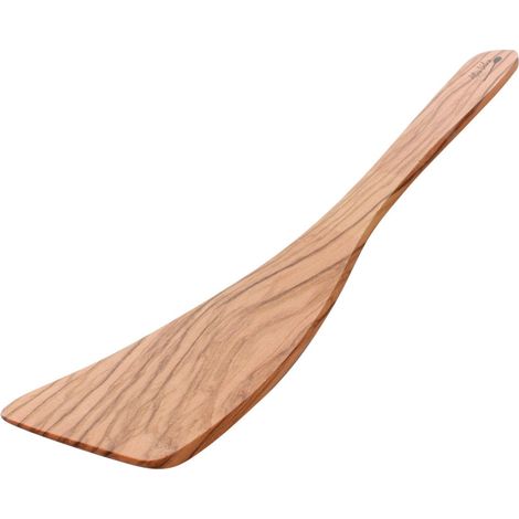 Spatule galbée en bois d'olivier 30 cm - Alice Délice