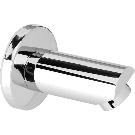 Bec de robinet de douche rond en cuivre à filetage G1/2 po pour installation encastrée, accessoire pour panneau de douche (1/5)